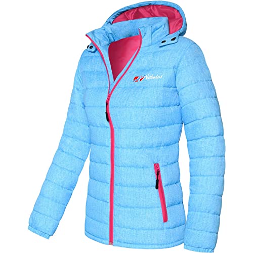 Nebulus Damen Jacke COLORS, warme Outdoorjacke, praktische & vielseitige Übergangs- & Winterjacke, malibu - S/36 von Nebulus