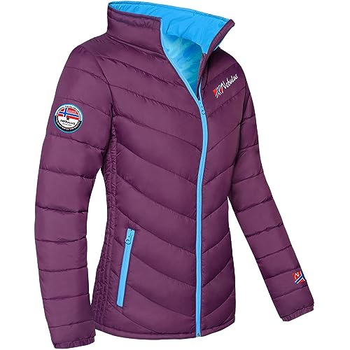 Nebulus Damen Jacke TANNO, warme Outdoorjacke, praktische & vielseitige Übergangs- & Winterjacke, lila - L/40 von Nebulus