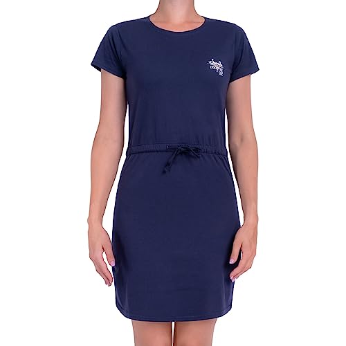 Nebulus Damen Kleid Delia, tailliertes Kleid, knielanges Kleid, Navy - S/36 von Nebulus