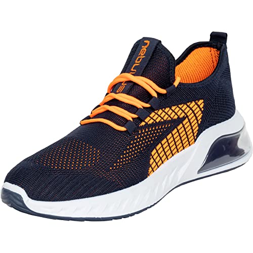 Nebulus Damen Sneaker ROYAL, Schuhe, Sportschuhe, Freizeit, navy-orange - 39 von Nebulus