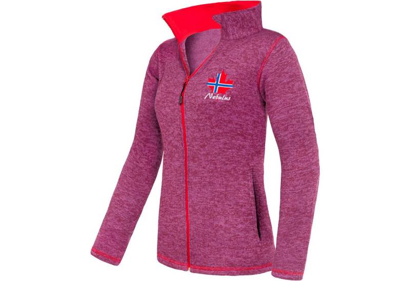 Nebulus Fleecejacke CHIOS, P5182 - Damen, lila-rot, L/40 von Nebulus