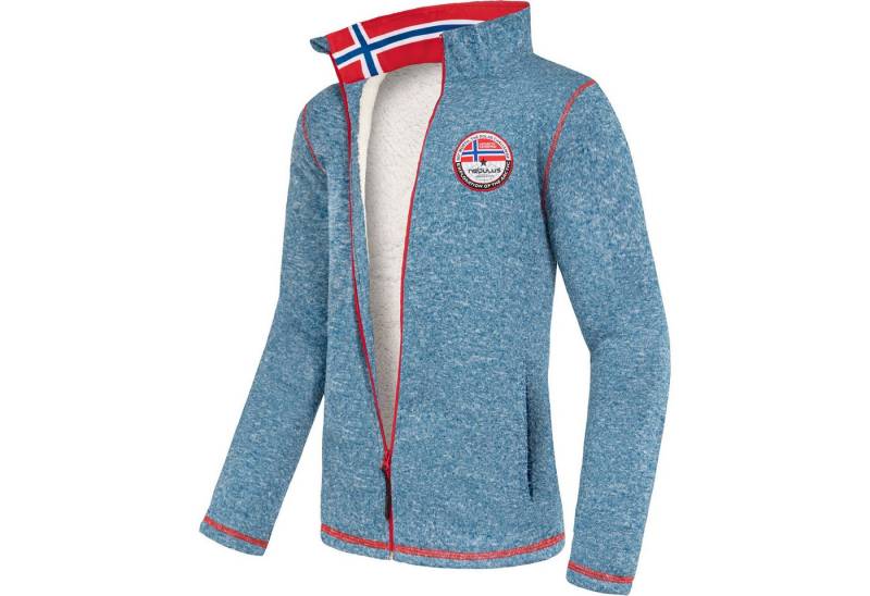 Nebulus Fleecejacke FALLOU, P5498 - Herren, blau meliert, L von Nebulus