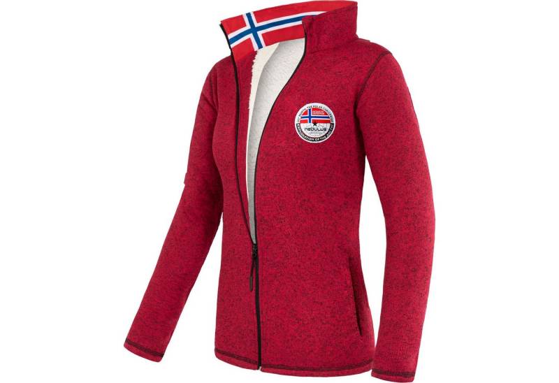 Nebulus Fleecejacke FALLOU, P5502 - Damen, rot, XL/42 von Nebulus
