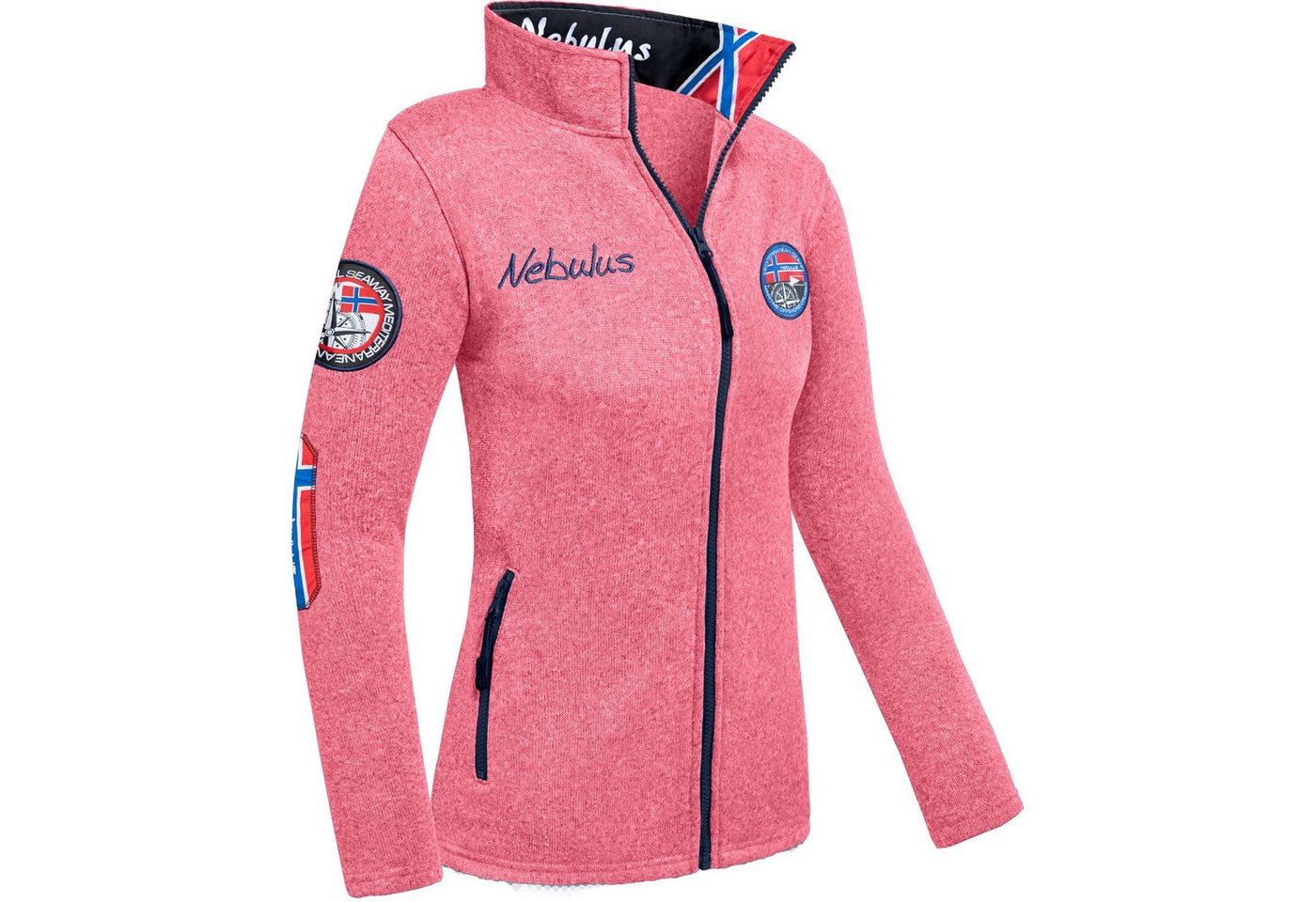 Nebulus Fleecejacke FLENN, P4638 - Damen, pink, XXL/44 von Nebulus