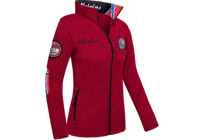 Nebulus Fleecejacke FLENN, P4640 - Damen, rot, XXL/44 von Nebulus