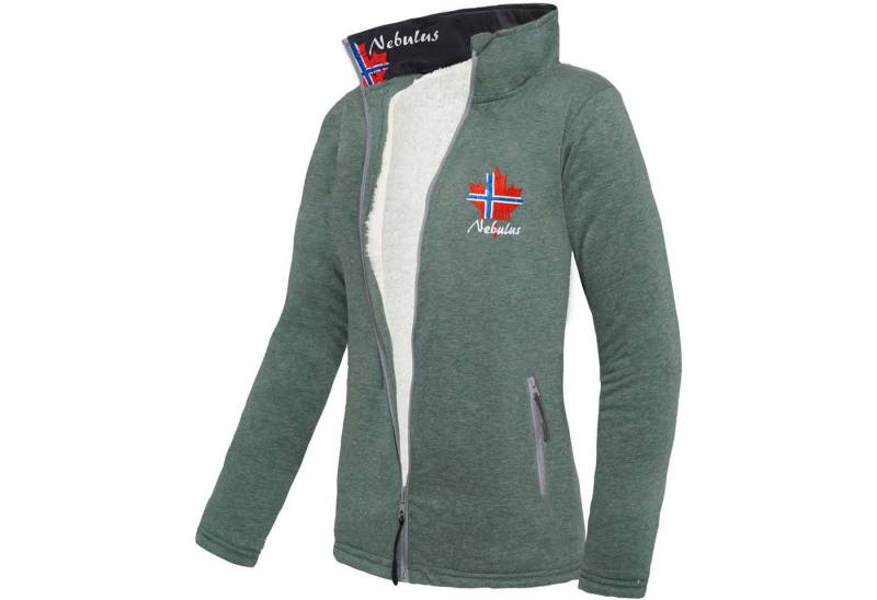 Nebulus Fleecejacke GAP, P2315 - Damen, grün, L/40 von Nebulus