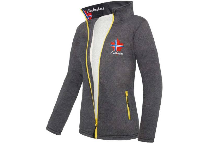 Nebulus Fleecejacke GAP, P2317 - Damen, schwarz, M/38 von Nebulus