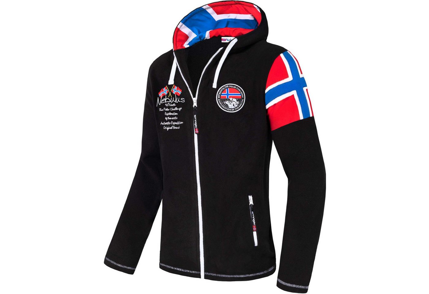 Nebulus Fleecejacke KINLEY, Q1733 - Herren, schwarz, M von Nebulus