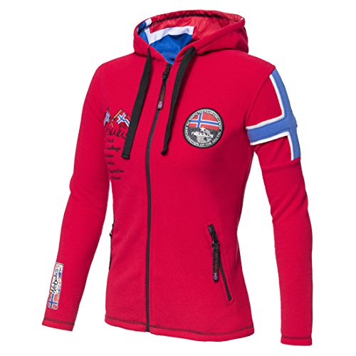 Nebulus Fleecejacke Kinley T104 (Modell: Q1738 - Damen, rot; Größe: S(36)) FBA von Nebulus