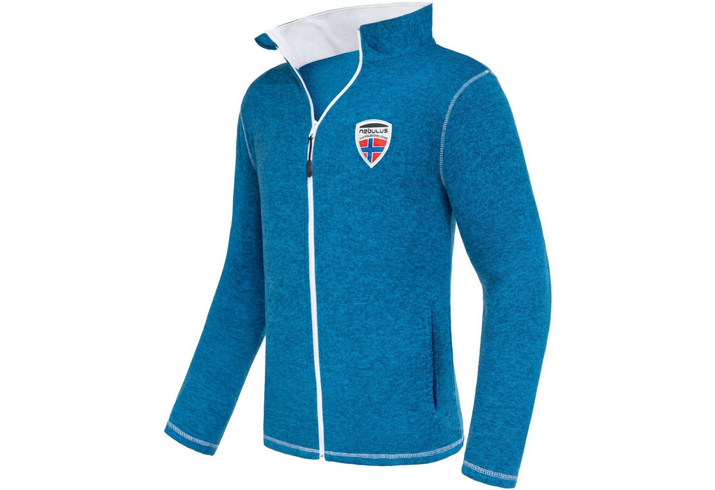 Nebulus Fleecejacke LANAI, P5159 - Herren, malibu-weiß, XL von Nebulus