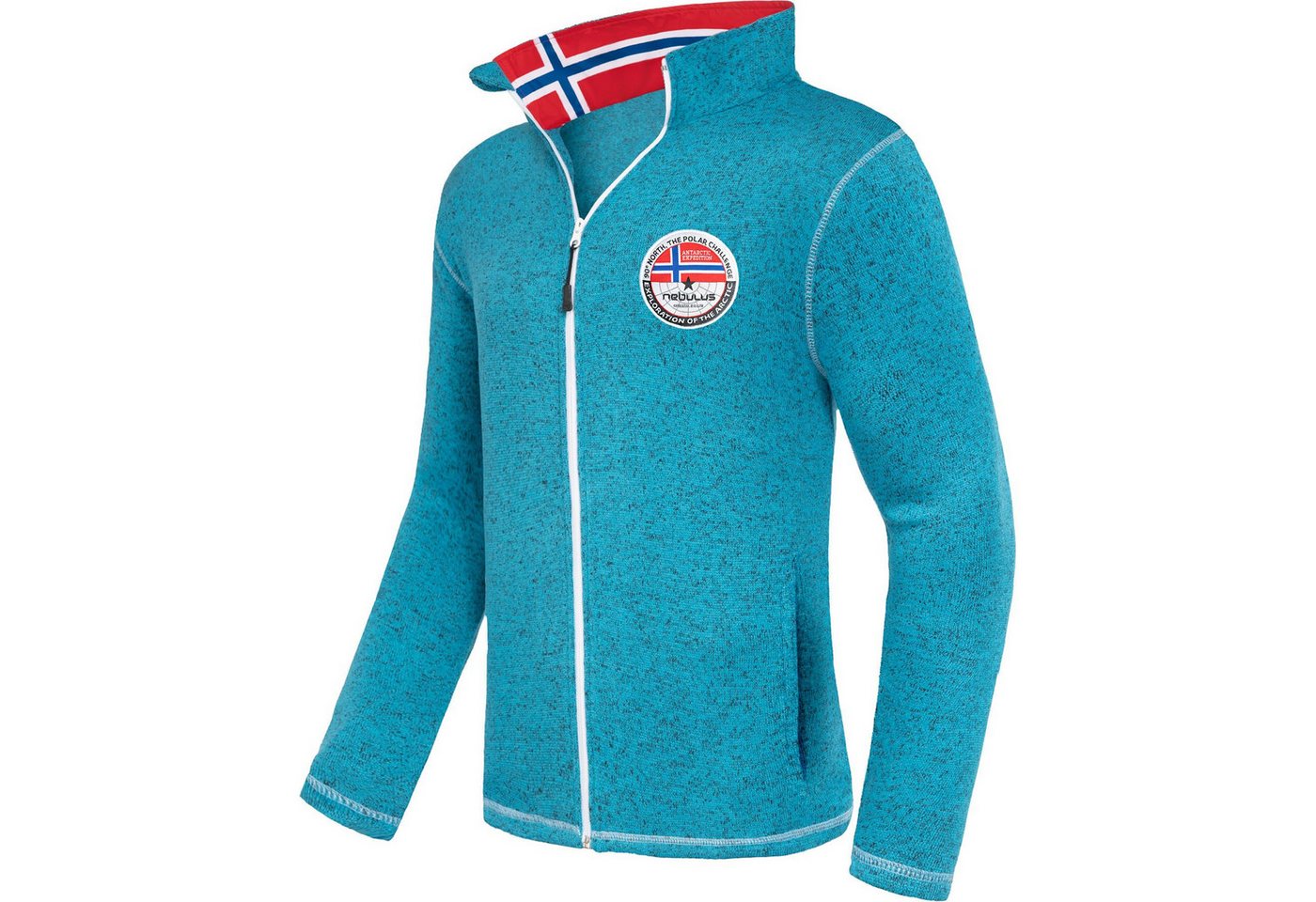 Nebulus Fleecejacke LUZON, P5170 - Herren, türkis, 3XL von Nebulus