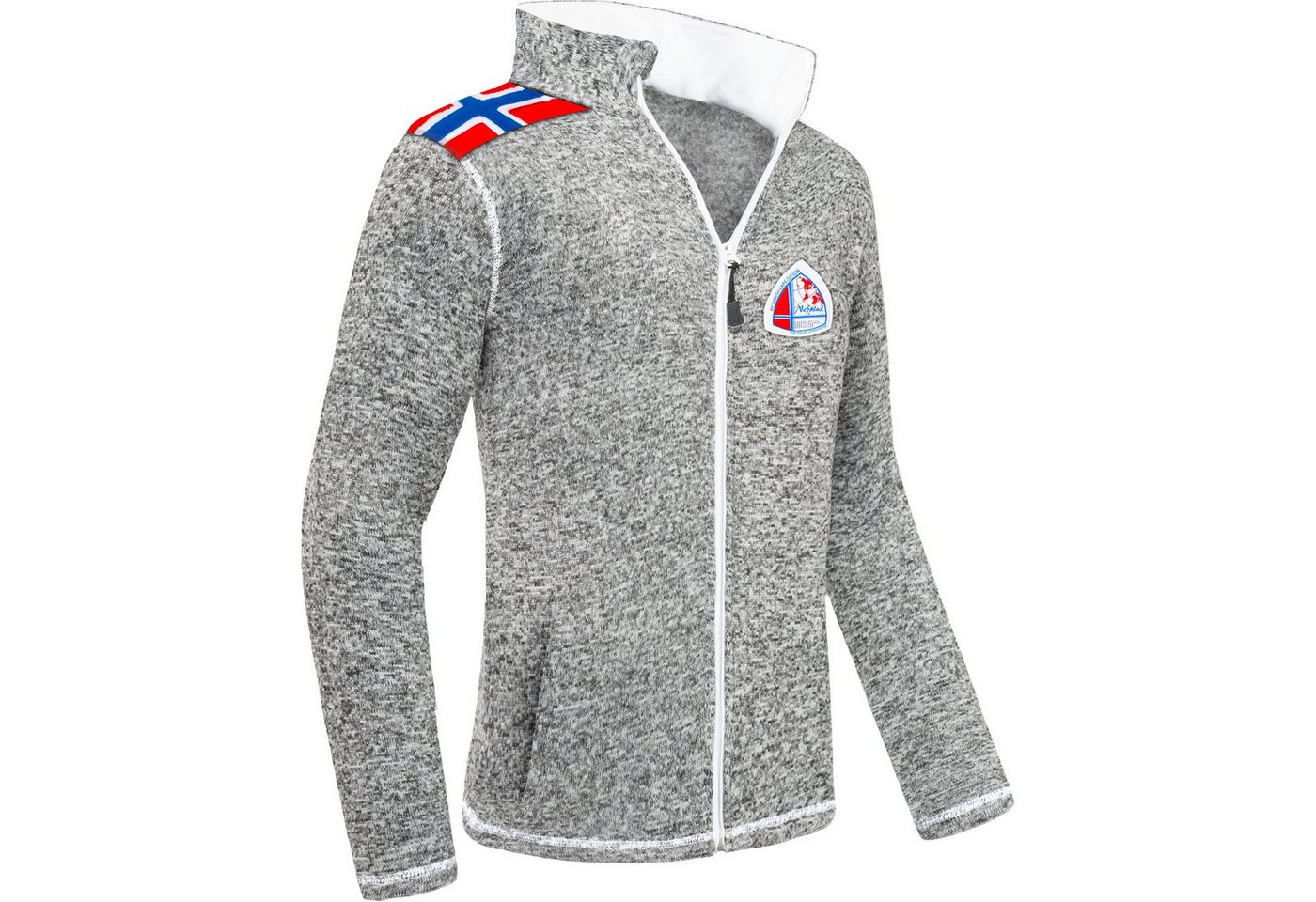 Nebulus Fleecejacke NORSKY, P4950 - Herren, hellgrau, L von Nebulus