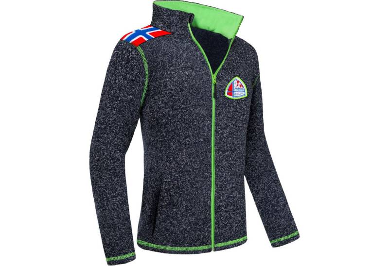 Nebulus Fleecejacke NORSKY, P4953 - Herren, navy meliert, L von Nebulus