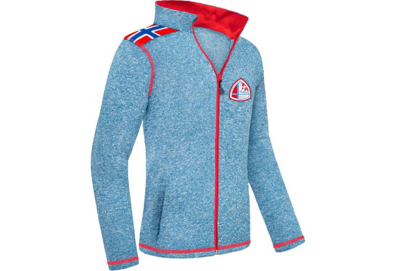 Nebulus Fleecejacke NORSKY, P4954 - Herren, blau meliert, XXL von Nebulus