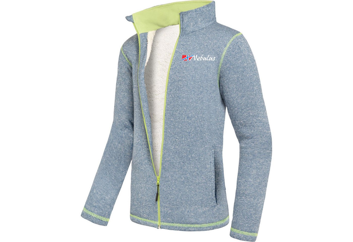 Nebulus Fleecejacke ONEGA, P5521 - Herren, hellblau, L von Nebulus