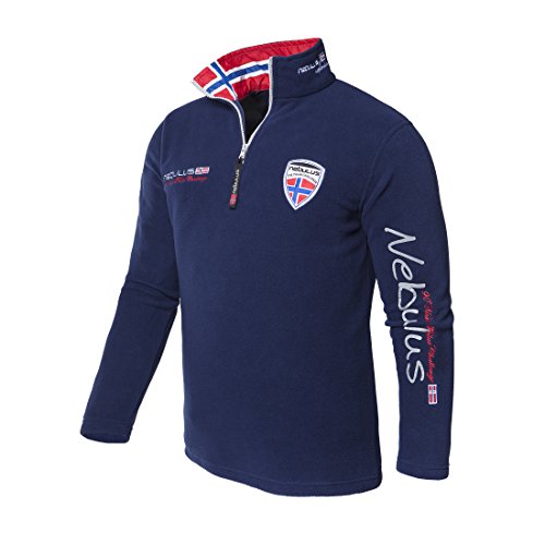 Nebulus Fleecepullover SKANDINAVIA T060 (Modell: Q1001 - Herren, Navy; Größe: XL) FBA von Nebulus