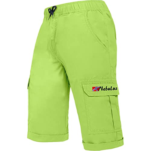 Nebulus Herren Beach, Kurze Hose, Shorts, hellgrün - L von Nebulus