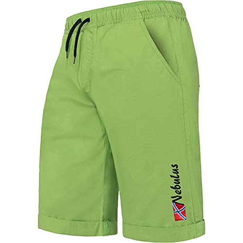 Nebulus Herren Shorts MUDA, Kurze Hose, Sommerhose, hellgrün - L von Nebulus