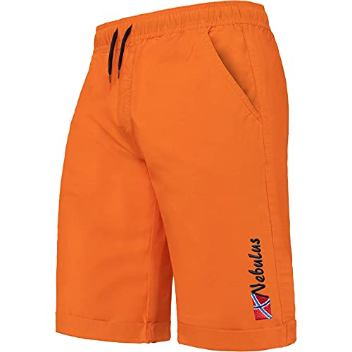 Nebulus Herren Shorts MUDA, Kurze Hose, Sommerhose, orange - M von Nebulus