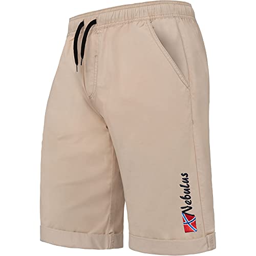 Nebulus Herren Shorts MUDA, Kurze Hose, Sommerhose, beige - M von Nebulus