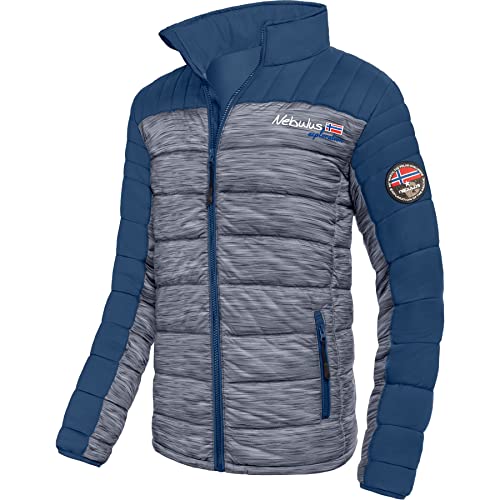 Nebulus Herren Jacke EMOTION, warme Outdoorjacke, praktische & vielseitige Übergangs- & Winterjacke, navy-navy - 3XL von Nebulus