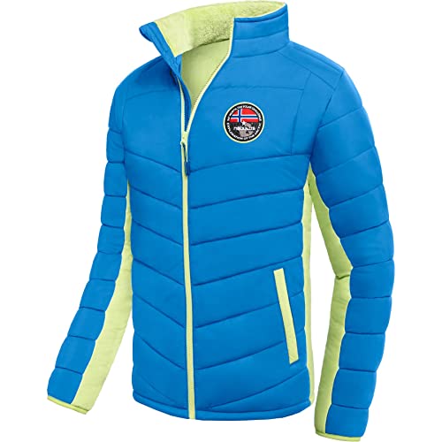 Nebulus Herren Jacke GENIUS, warme Outdoorjacke, praktische & vielseitige Übergangs- & Winterjacke, kobalt-lime - 3XL Nebulus Herren Jacke GENIUS, warme Outdoorjacke, praktische & vielseitige Übergangs- & Winterjacke, kobalt-lime - 3XL von Nebulus