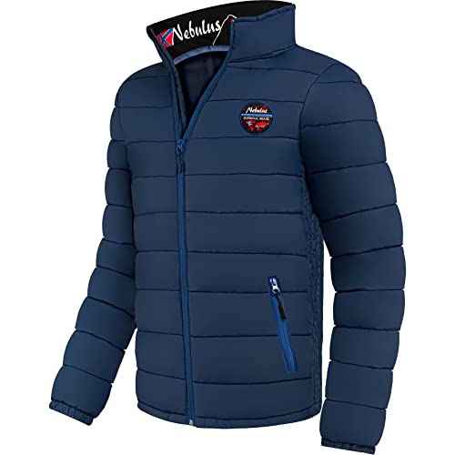 Nebulus Herren Jacke TAMMES, warme Outdoorjacke, praktische & vielseitige Übergangs- & Winterjacke, Navy - S von Nebulus