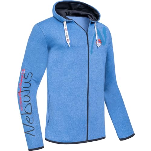 Nebulus Herren Jacke VIPES, Übergangsjacke, Freizeitjacke, Kobalt-schwarz - XXL von Nebulus