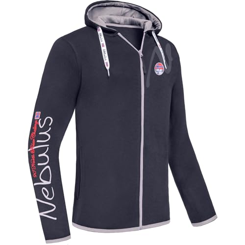 Nebulus Herren Jacke VIPES, Übergangsjacke, Freizeitjacke, schwarz-grau - XL von Nebulus