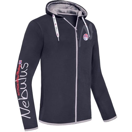 Nebulus Herren Jacke VIPES, Übergangsjacke, Freizeitjacke, schwarz-grau - XXL von Nebulus