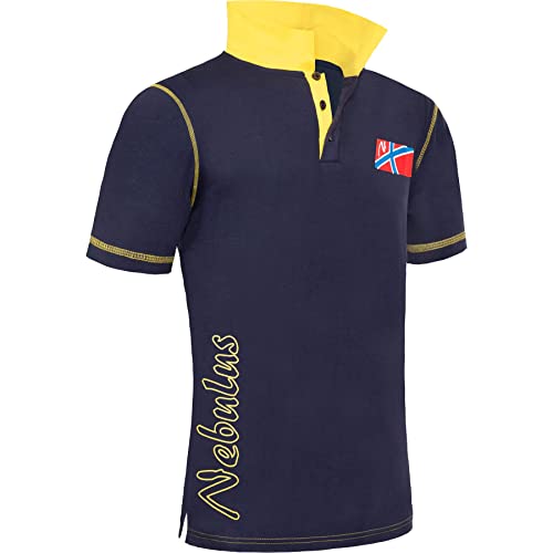 Nebulus Herren Poloshirt ALEO, Shirt, Sweatshirt, Polo, Navy - L von Nebulus