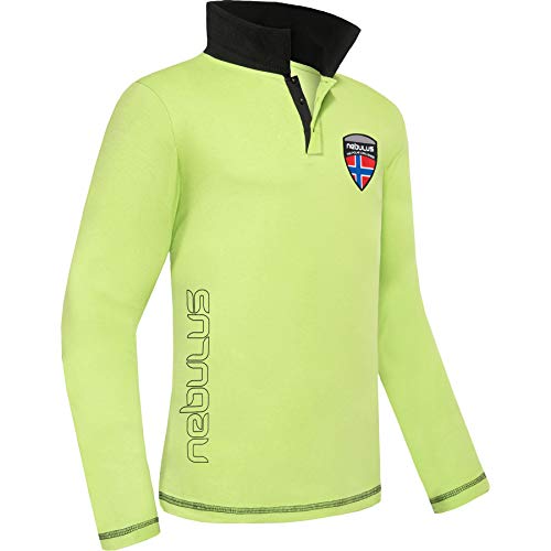 Nebulus Herren Poloshirt BENTUS, Shirt, Sweatshirt, Polo, Lime - L von Nebulus