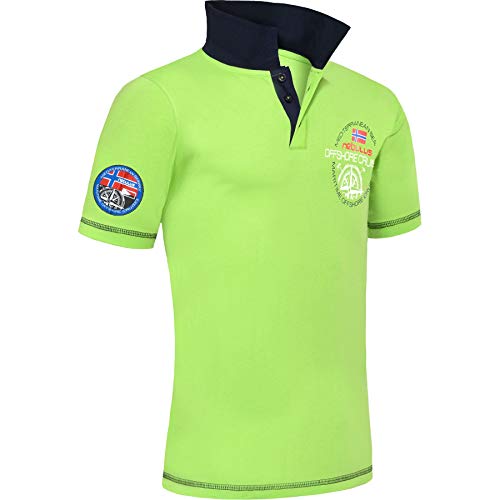 Nebulus Herren Poloshirt Craig, Shirt, Sweatshirt, Polo, Lime - L von Nebulus