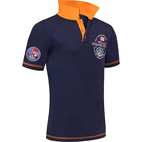 Nebulus Herren Poloshirt Craig, Shirt, Sweatshirt, Polo, Navy - L von Nebulus