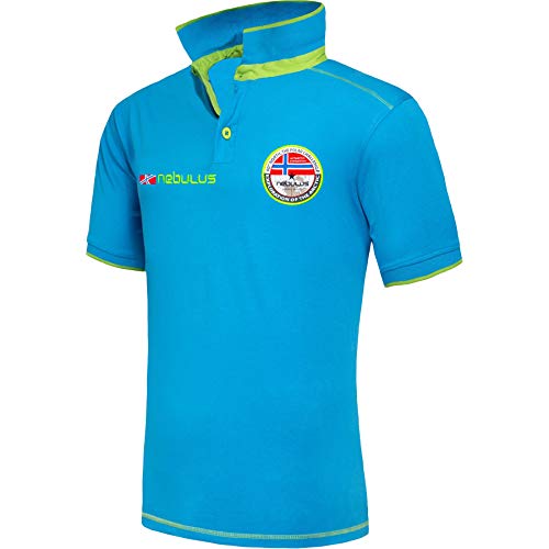 Nebulus Herren Poloshirt ISLA, Shirt, Sweatshirt, Polo, Malibu - L von Nebulus