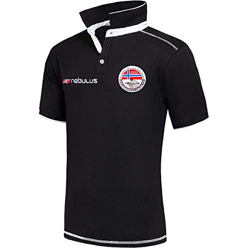 Nebulus Herren Poloshirt ISLA, Shirt, Sweatshirt, Polo, schwarz - M Nebulus Herren Poloshirt ISLA, Shirt, Sweatshirt, Polo, schwarz - M von Nebulus