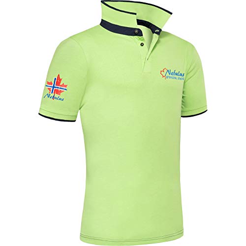 Nebulus Herren Poloshirt JANDER, Shirt, Sweatshirt, Polo, Lime - XL von Nebulus