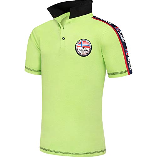 Nebulus Herren Poloshirt NEBI, Shirt, Sweatshirt, Polo, Lime - L von Nebulus