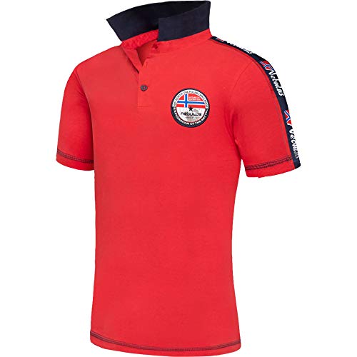 Nebulus Herren Poloshirt NEBI, Shirt, Sweatshirt, Polo, rot - M von Nebulus