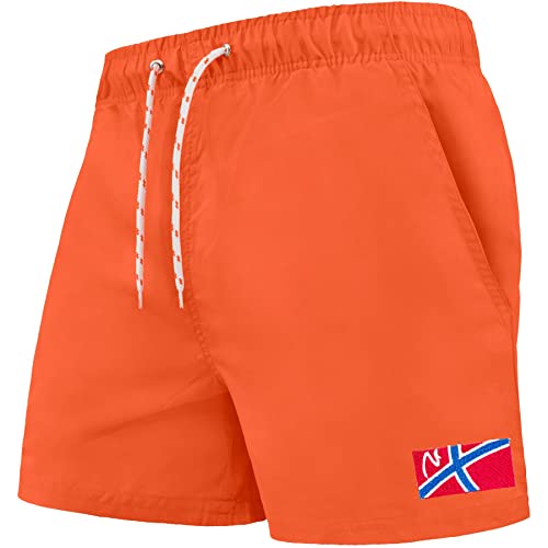 Nebulus Herren Short HUMEUR, Kurze Hose, Sommerhose, Naranja - XL von Nebulus