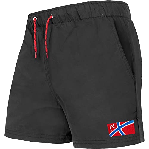 Nebulus Herren Short HUMEUR, Kurze Hose, Sommerhose, schwarz - M von Nebulus