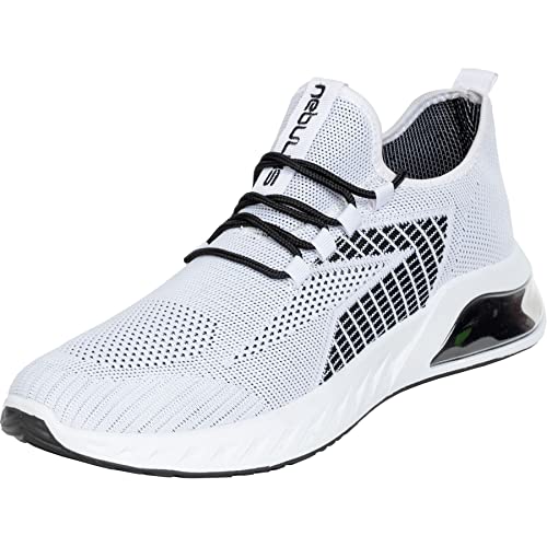 Nebulus Herren Sneaker ROYAL, Schuhe, Sportschuhe, Freizeit, weiß-schwarz - 42 von Nebulus