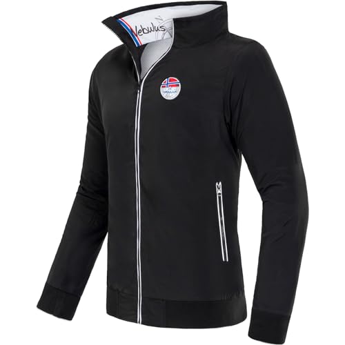 Nebulus Herren Sommerjacke ARYES, leichte Jacke, praktische & vielseitige Übergangsjacke (L, Schwarz) von Nebulus