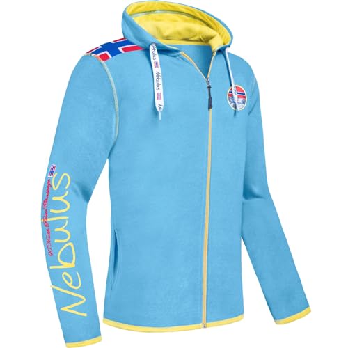 Nebulus Herren Sweatjacke TURIOL, Übergangsjacke, Freizeitjacke, malibu-gelb - L von Nebulus