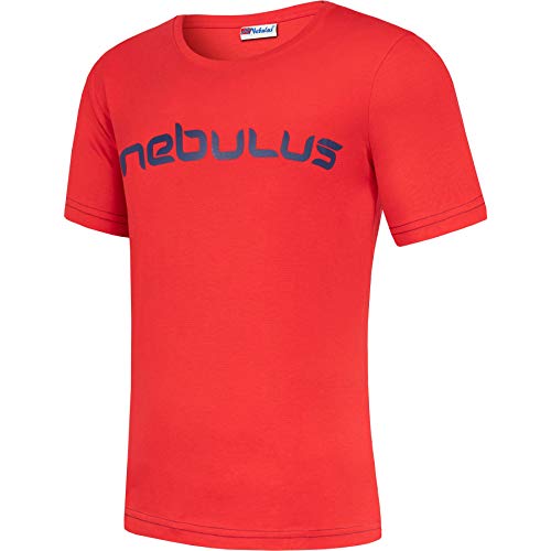 Nebulus Herren T-Shirt LEOS, Shirt, T-Shirt, Rundhals-Ausschnitt, rot-Navy - XXL von Nebulus