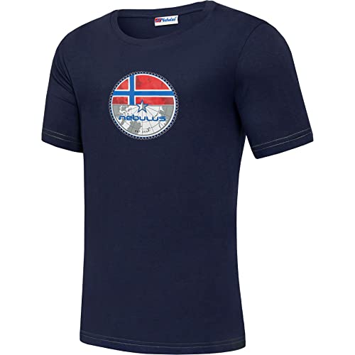 Nebulus Herren T-Shirt TWOZERO, Shirt, T-Shirt, Rundhals-Ausschnitt, Navy - XXL von Nebulus