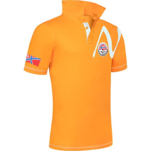 Nebulus Herren Poloshirt TUPAI, Polo Kurzarm, Sweatshirt, orange - S von Nebulus