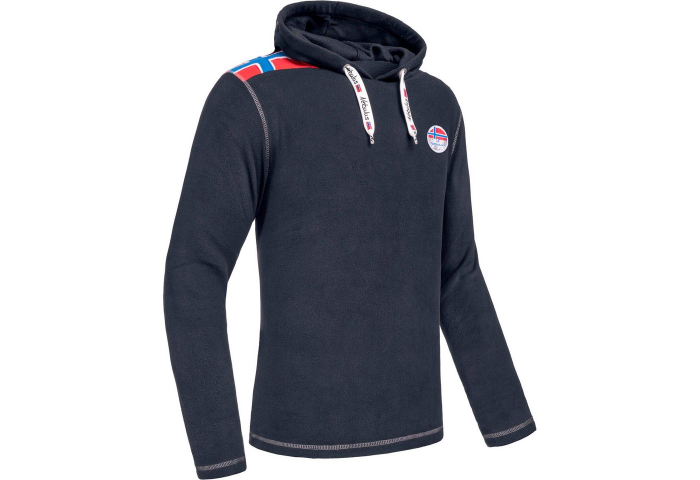 Nebulus Hoodie FILE, P6690 - Herren, schwarz-grau, 3XL von Nebulus