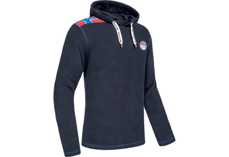 Nebulus Hoodie FILE, P6691 - Herren, schwarz-kobalt, L von Nebulus