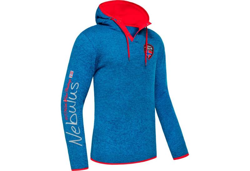 Nebulus Hoodie STITCH, P5128 - Herren, malibublau, S von Nebulus